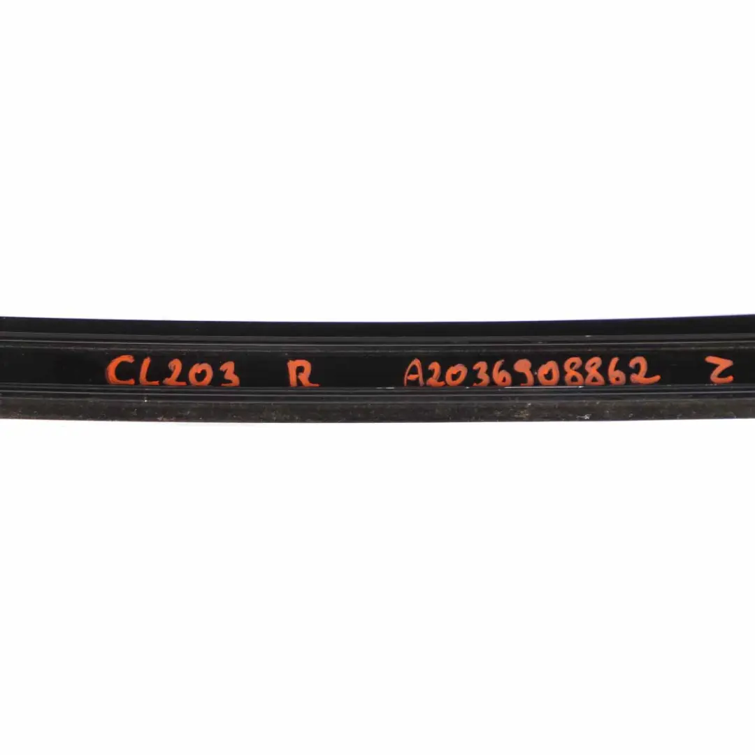 Mercedes CLC CL203 Dachleiste rechts Schiene Trimmen Schwarz - SKU A2037800256 - Teilenummer A2037800256