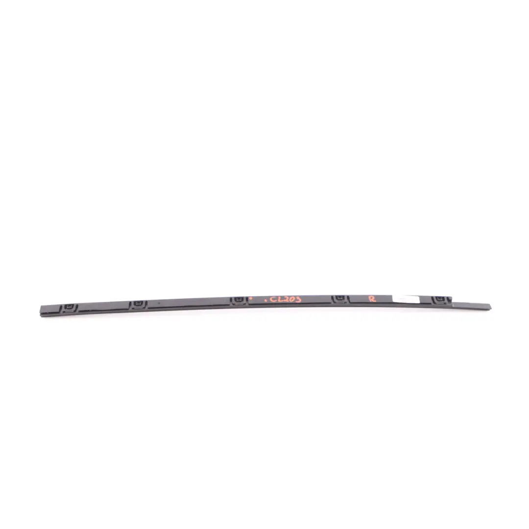 Roof Rail Cover Trim Strip Plank Right O/S to Mercedes CL203 with Part number A2037840260 Mercedes CL203 Roof Rail Cover Trim Strip Plank Right O/S - SKU A2037840260 - Part number A2037840260