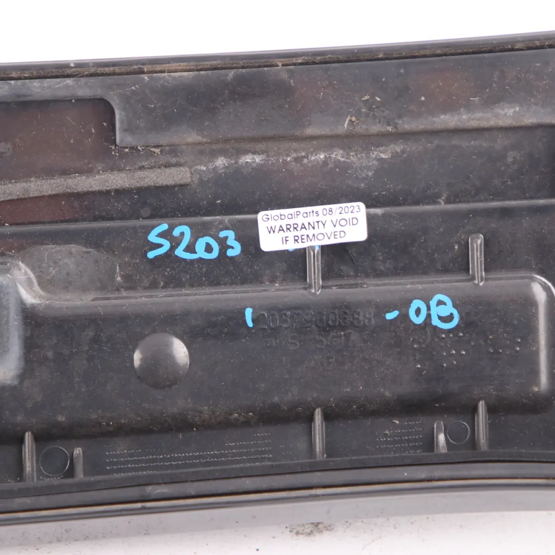 Mercedes W203 Touring Rear Spoiler Boot Trunk Lid Tailgate Obsidian Black - 197 - SKU A2037900488-OB1 - Part number A2037900488