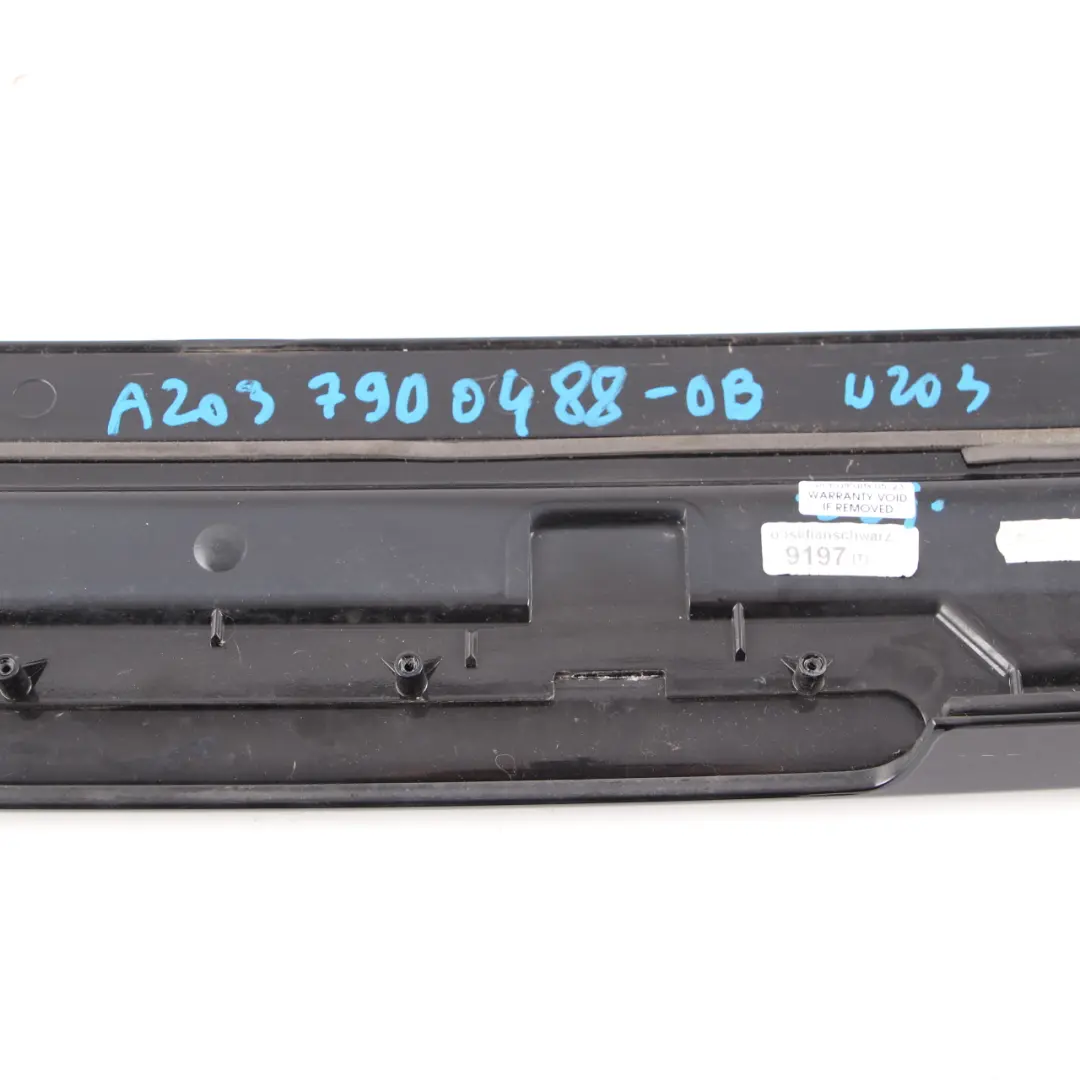 Spoiler Boot Trunk Lid Tailgate Obsidian Black - 197 to Mercedes W203 Touring Rear with Part number A2037900488-OB Mercedes W203 Touring Rear Spoiler Boot Trunk Lid Tailgate Obsidian Black - 197 - SKU A2037900488-OB - Part number A2037900488-OB