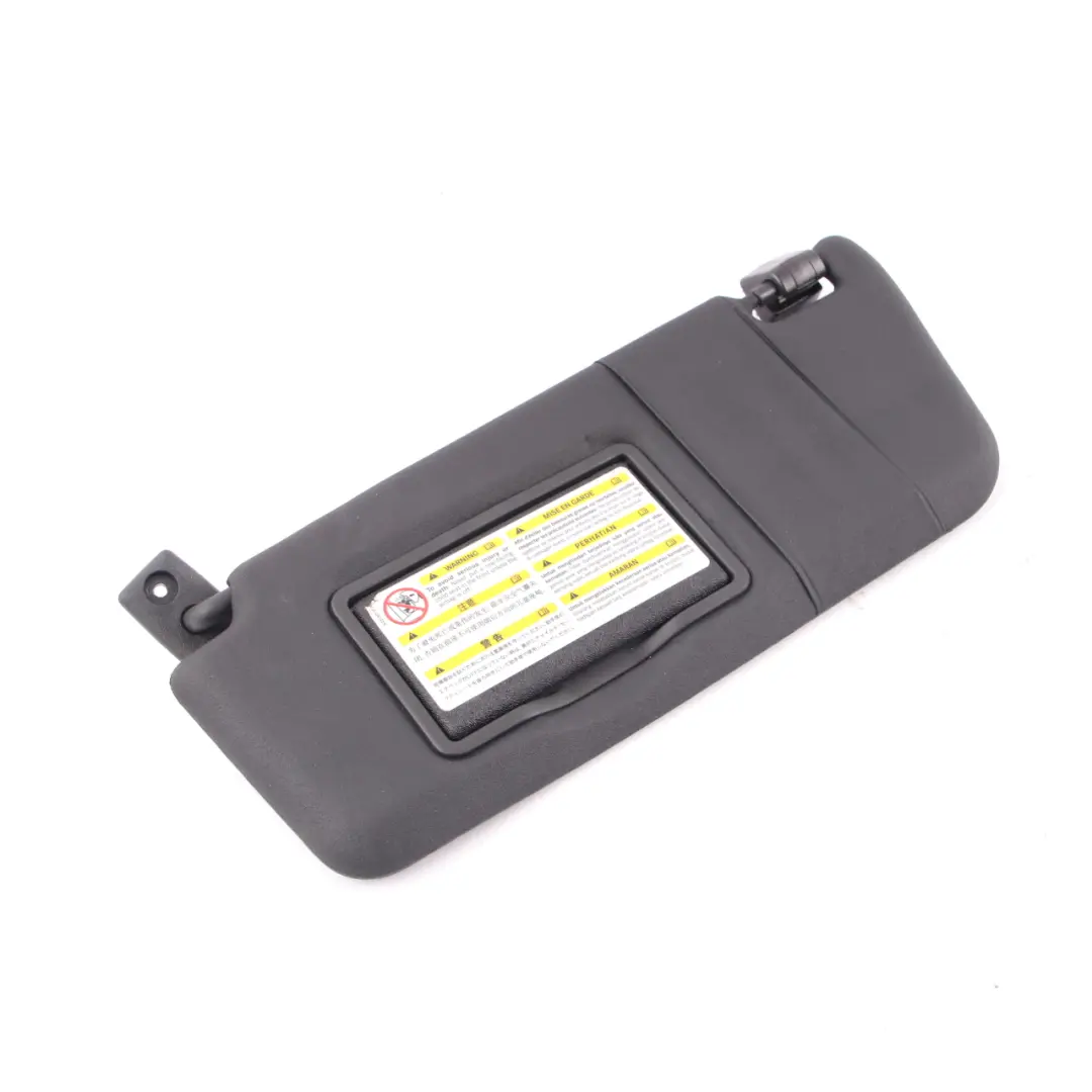Sun Visor Mercedes CL203 Coupe Cover Left N/S Trim Panel Black to with Part number A2038100910 Sun Visor Mercedes CL203 Coupe Cover Left N/S Trim Panel Black - SKU A2038100910-1 - Part number A2038100910