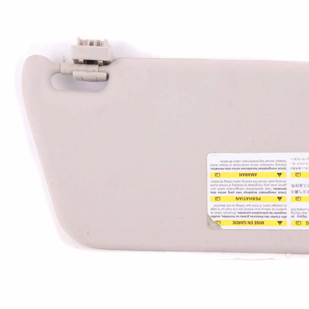 Sun Visor Cover Left N/S Trim Panel Covering Grey to Mercedes CL203 with Part number A2038100910 Mercedes CL203 Sun Visor Cover Left N/S Trim Panel Covering Grey - SKU A2038100910-2 - Part number A2038100910