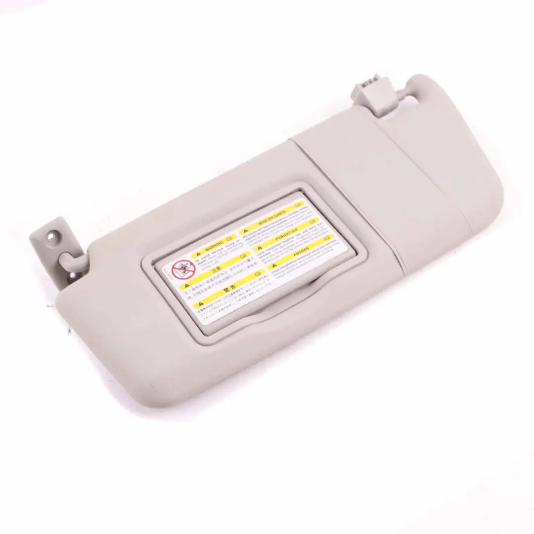 Sun Visor Cover Left N/S Trim Panel Covering Grey to Mercedes CL203 with Part number A2038100910 Mercedes CL203 Sun Visor Cover Left N/S Trim Panel Covering Grey - SKU A2038100910-2 - Part number A2038100910