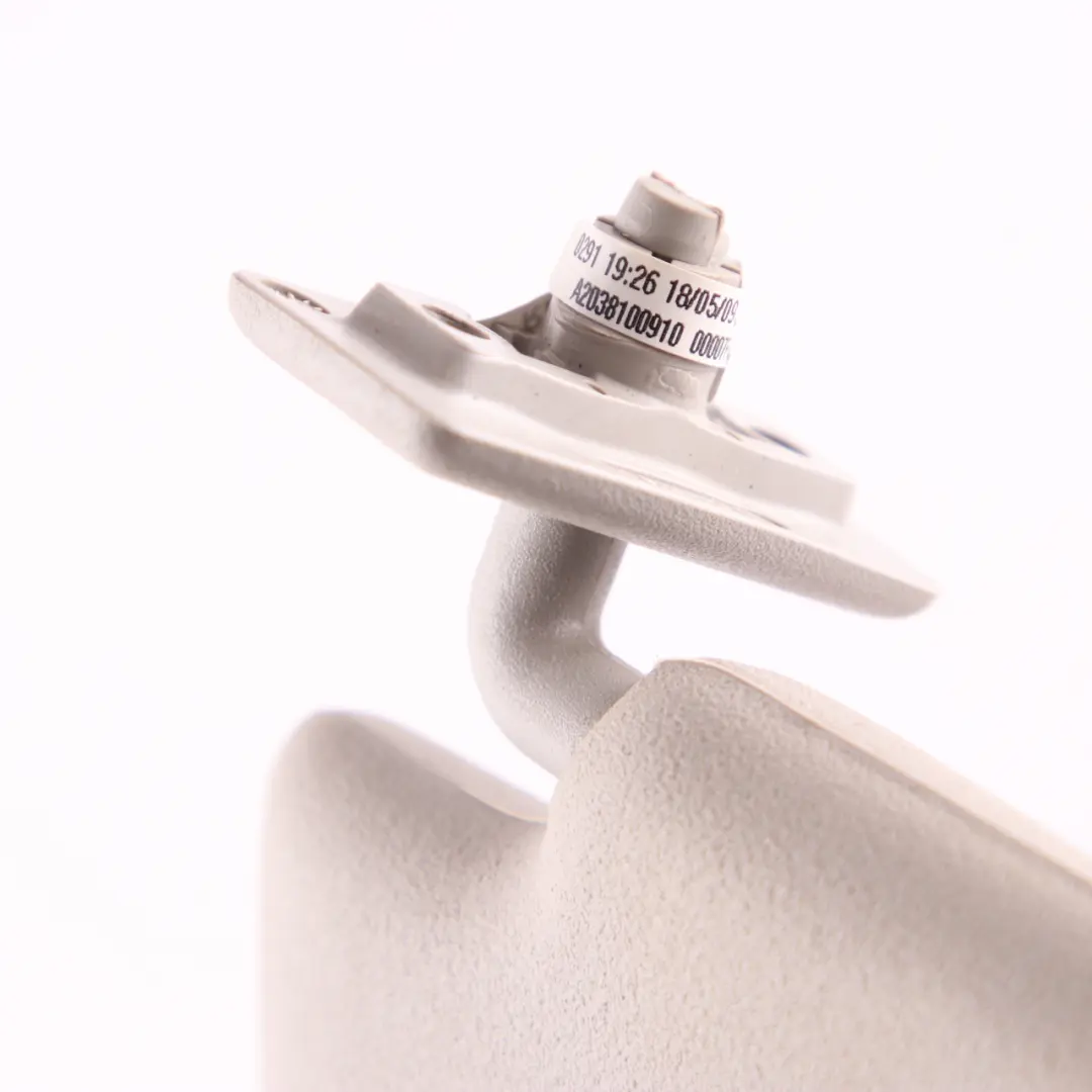 Sun Visor Cover Left N/S Trim Panel Covering Grey to Mercedes CL203 with Part number A2038100910 Mercedes CL203 Sun Visor Cover Left N/S Trim Panel Covering Grey - SKU A2038100910-2 - Part number A2038100910