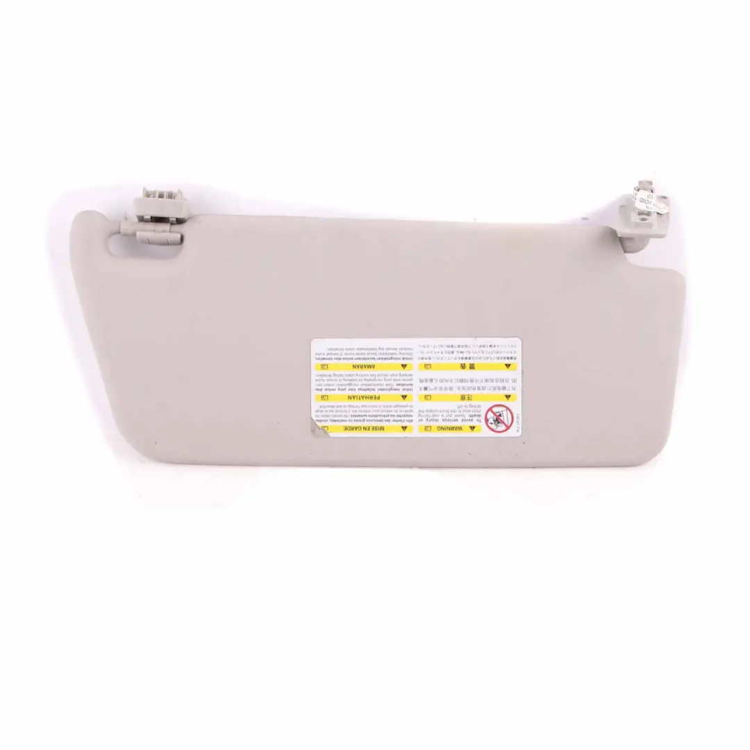 Sun Visor Cover Left N/S Trim Panel Covering Grey to Mercedes CL203 with Part number A2038100910 Mercedes CL203 Sun Visor Cover Left N/S Trim Panel Covering Grey - SKU A2038100910-2 - Part number A2038100910