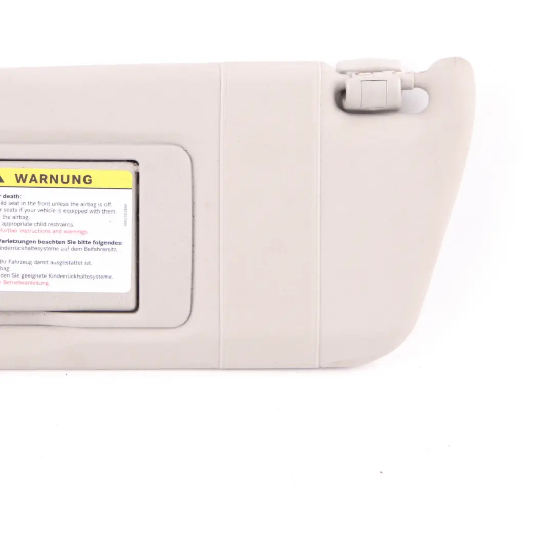 Sun Visor Mercedes CL203 W209 Sunvisor Cover Left N/S Mirror to with Part number A2038101510 Sun Visor Mercedes CL203 W209 Sunvisor Cover Left N/S Mirror - SKU A2038101510 - Part number A2038101510
