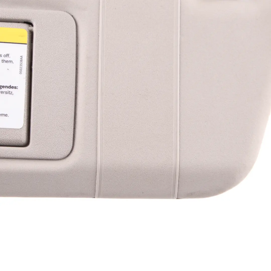 Sun Visor Mercedes CL203 W209 Sunvisor Cover Left N/S Mirror to with Part number A2038101510 Sun Visor Mercedes CL203 W209 Sunvisor Cover Left N/S Mirror - SKU A2038101510 - Part number A2038101510