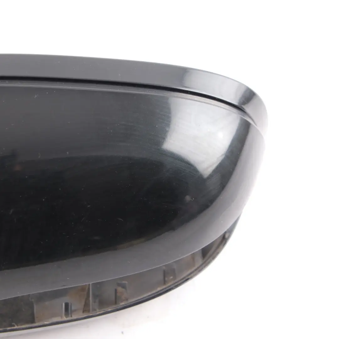 Wing Mirror Cover Door Left N/S Housing Melanite Black - 185 to Mercedes W211 with Part number A2038101564 Mercedes W211 Wing Mirror Cover Door Left N/S Housing Melanite Black - 185 - SKU A2038101564-MEB - Part number A2038101564