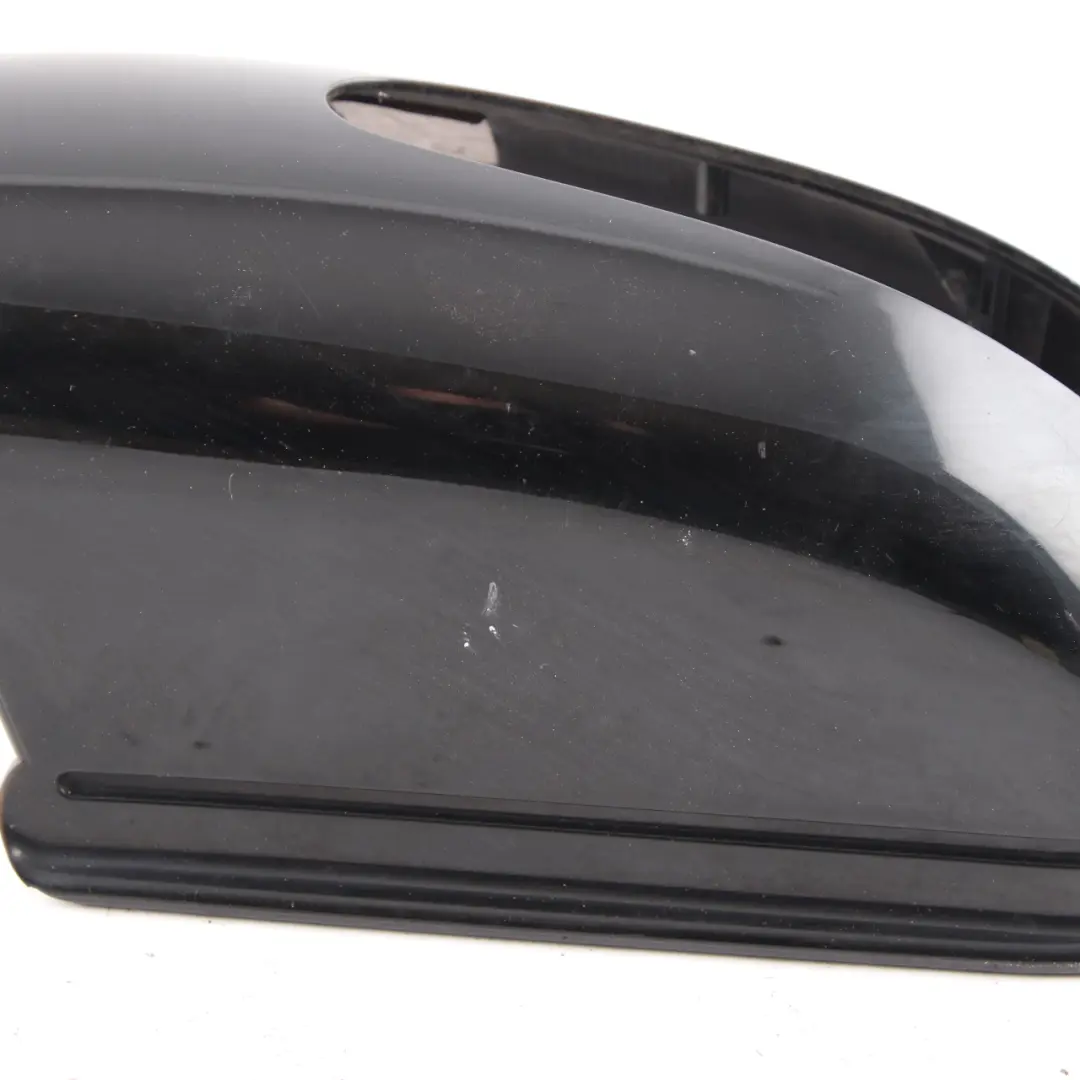 Wing Mirror Cover Door Left N/S Housing Melanite Black - 185 to Mercedes W211 with Part number A2038101564 Mercedes W211 Wing Mirror Cover Door Left N/S Housing Melanite Black - 185 - SKU A2038101564-MEB - Part number A2038101564