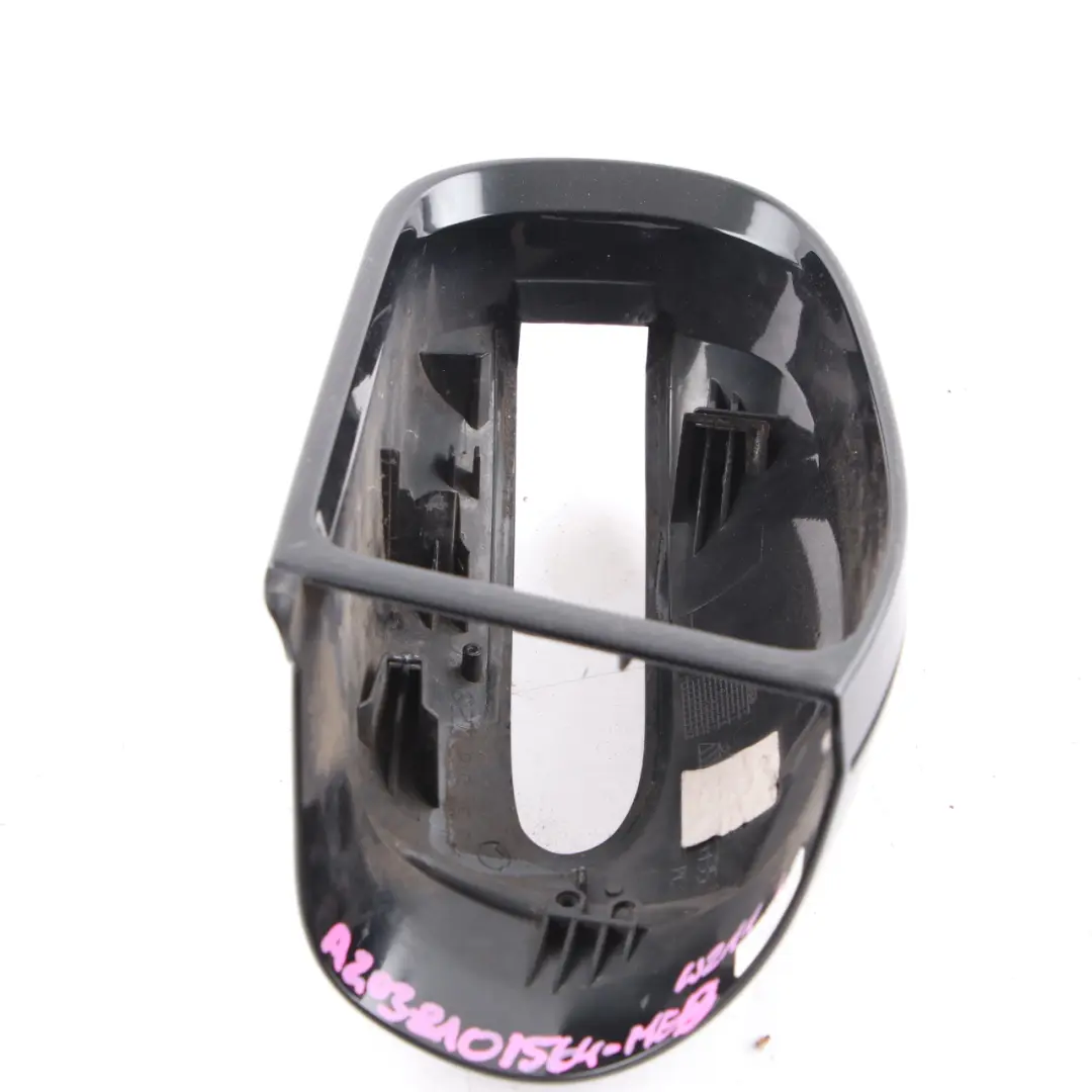 Wing Mirror Cover Door Left N/S Housing Melanite Black - 185 to Mercedes W211 with Part number A2038101564 Mercedes W211 Wing Mirror Cover Door Left N/S Housing Melanite Black - 185 - SKU A2038101564-MEB - Part number A2038101564