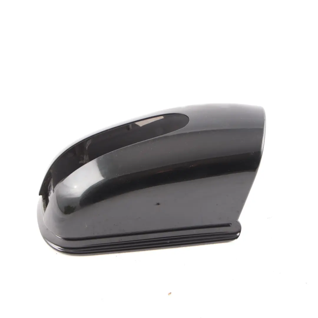 Mercedes W211 Wing Mirror Cover Door Right O/S Housing Melanite Black - 185 - SKU A2038101664-MEB - Part number A2038101664