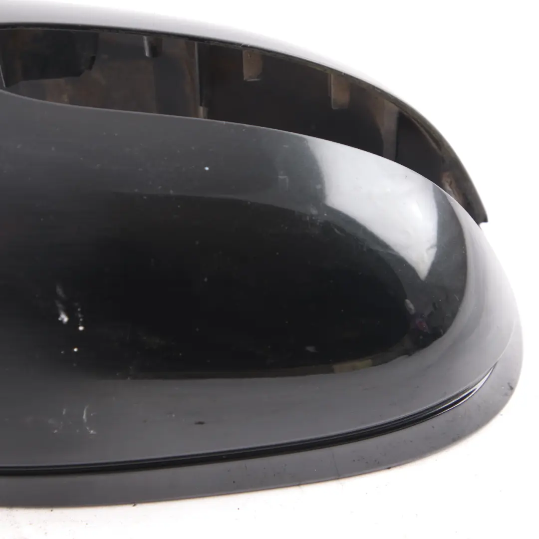 Mercedes W211 Wing Mirror Cover Door Right O/S Housing Melanite Black - 185 - SKU A2038101664-MEB - Part number A2038101664
