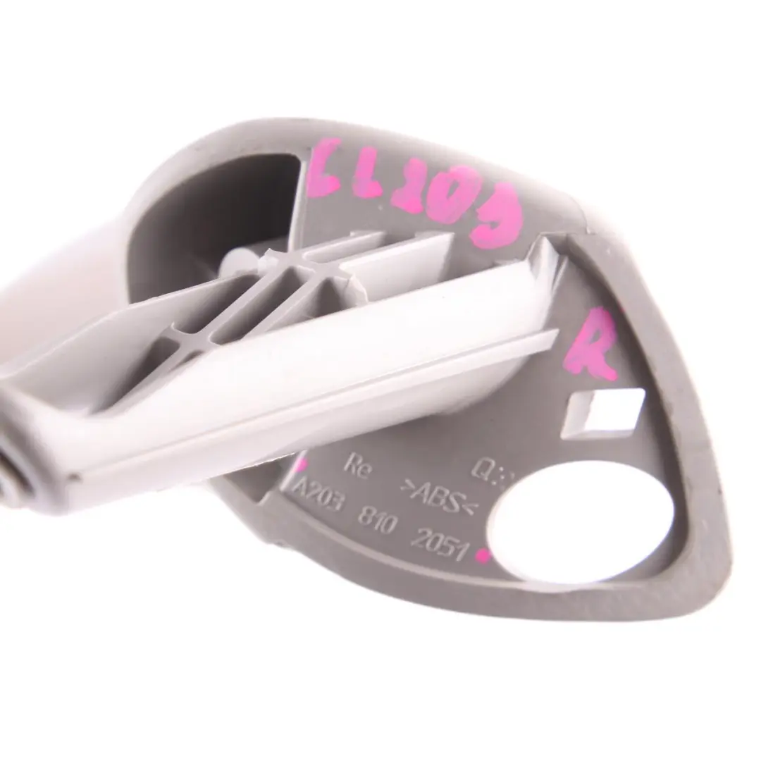Mercedes CL203 Interior Handle Grab Trim Door Right O/S Cover Grey - SKU A2038102051 - Part number A2038102051