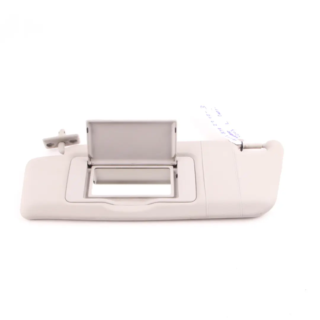 Mercedes W203 Sun Visor Cover Left N/S Sunvisor Panel Grey - SKU A2038102110-3 - Part number A2038102110