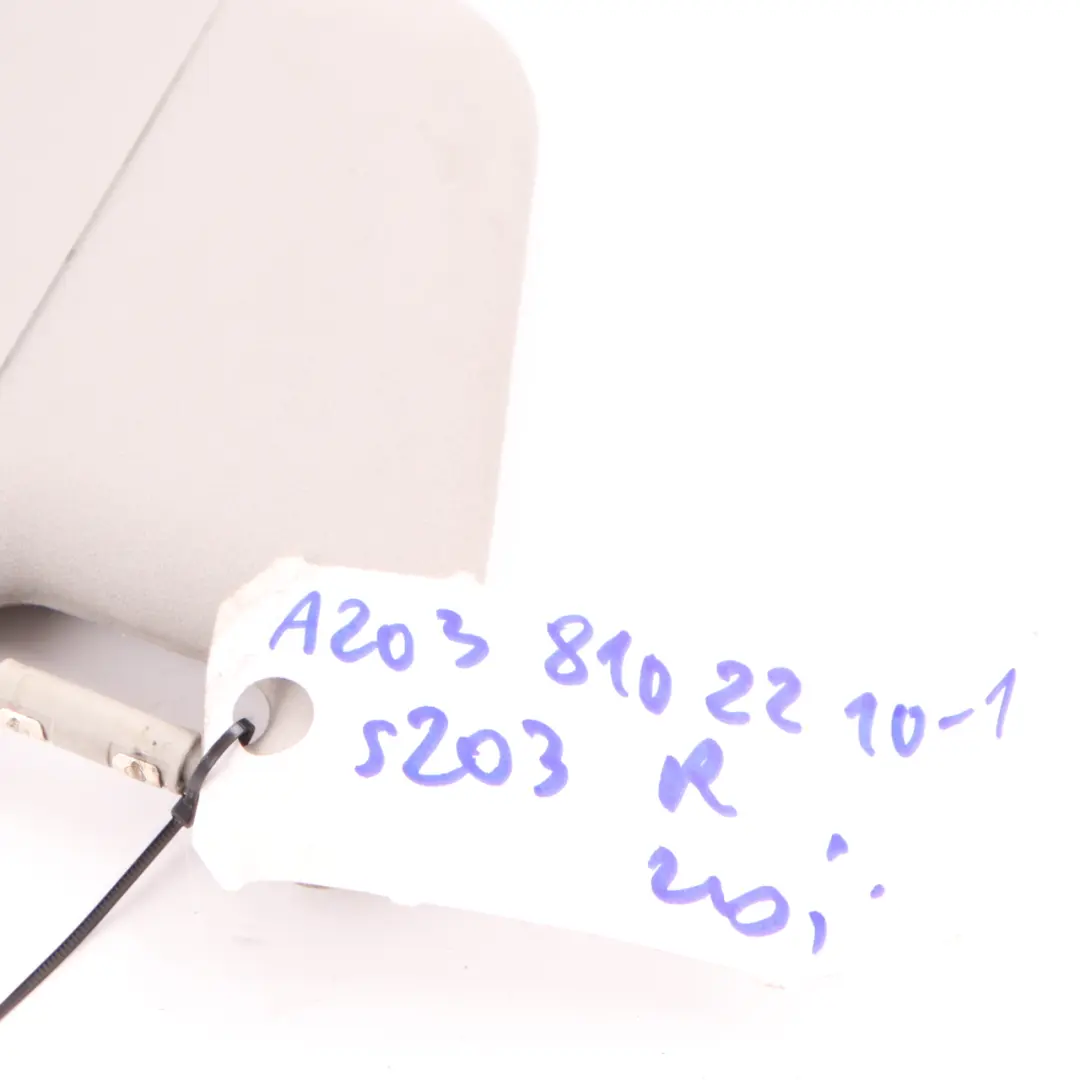 Mercedes-Benz C-Klasse W203 Blende Sonnenblende Rechts für mit Teilenummer A2038102210 Mercedes-Benz C-Klasse W203 Blende Sonnenblende Rechts - SKU A2038102210-1 - Teilenummer A2038102210