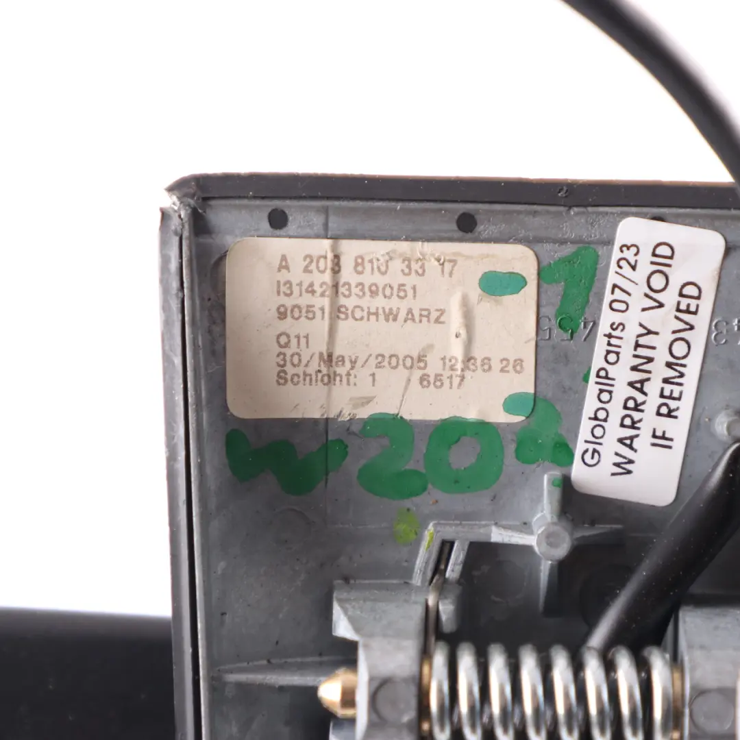 View Mirror Mercedes W203 CLK C209 Interior Mirror Black to Rear with Part number A2038103317 Rear View Mirror Mercedes W203 CLK C209 Interior Mirror Black - SKU A2038103317-1 - Part number A2038103317