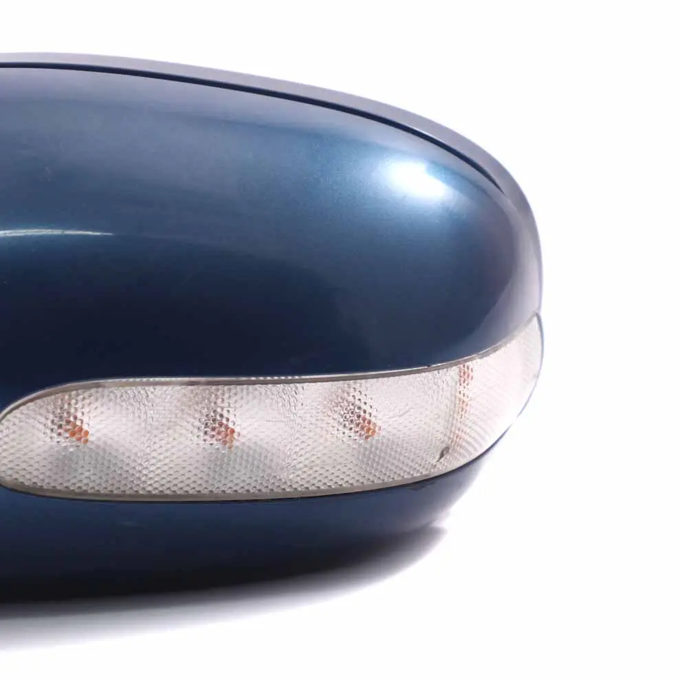 Wing Mirror Cover Mercedes W203 Left N/S Cap Casing Trim Jaspisblau Blue 345 to with Part number A2038110360 Wing Mirror Cover Mercedes W203 Left N/S Cap Casing Trim Jaspisblau Blue 345 - SKU A2038110360-JAS - Part number A2038110360