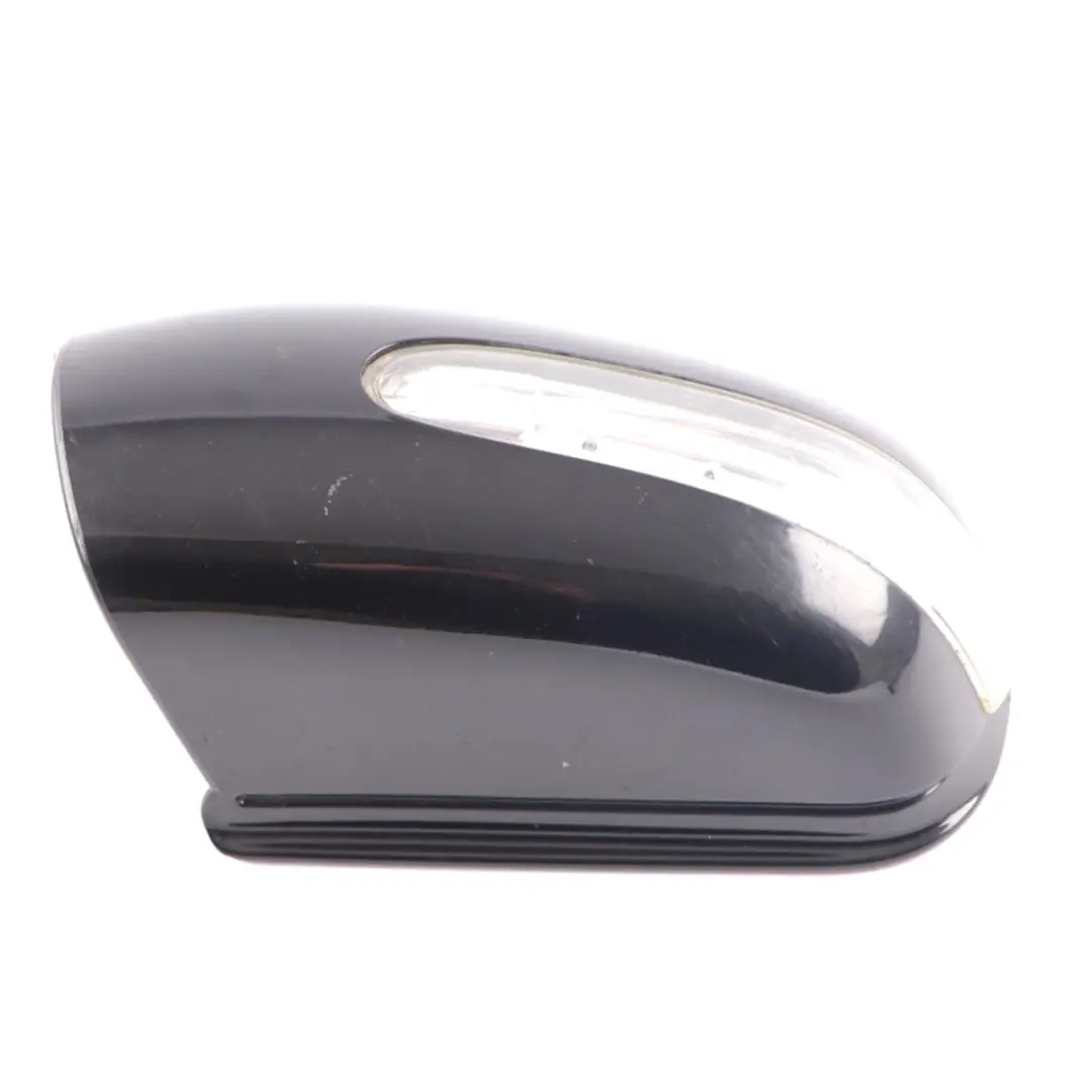 Wing Mirror Cover Housing Right O/S Obsidian Black Metallic - 197 to Mercedes W203 with Part number A2038110460 Mercedes W203 Wing Mirror Cover Housing Right O/S Obsidian Black Metallic - 197 - SKU A2038110460-OB1 - Part number A2038110460