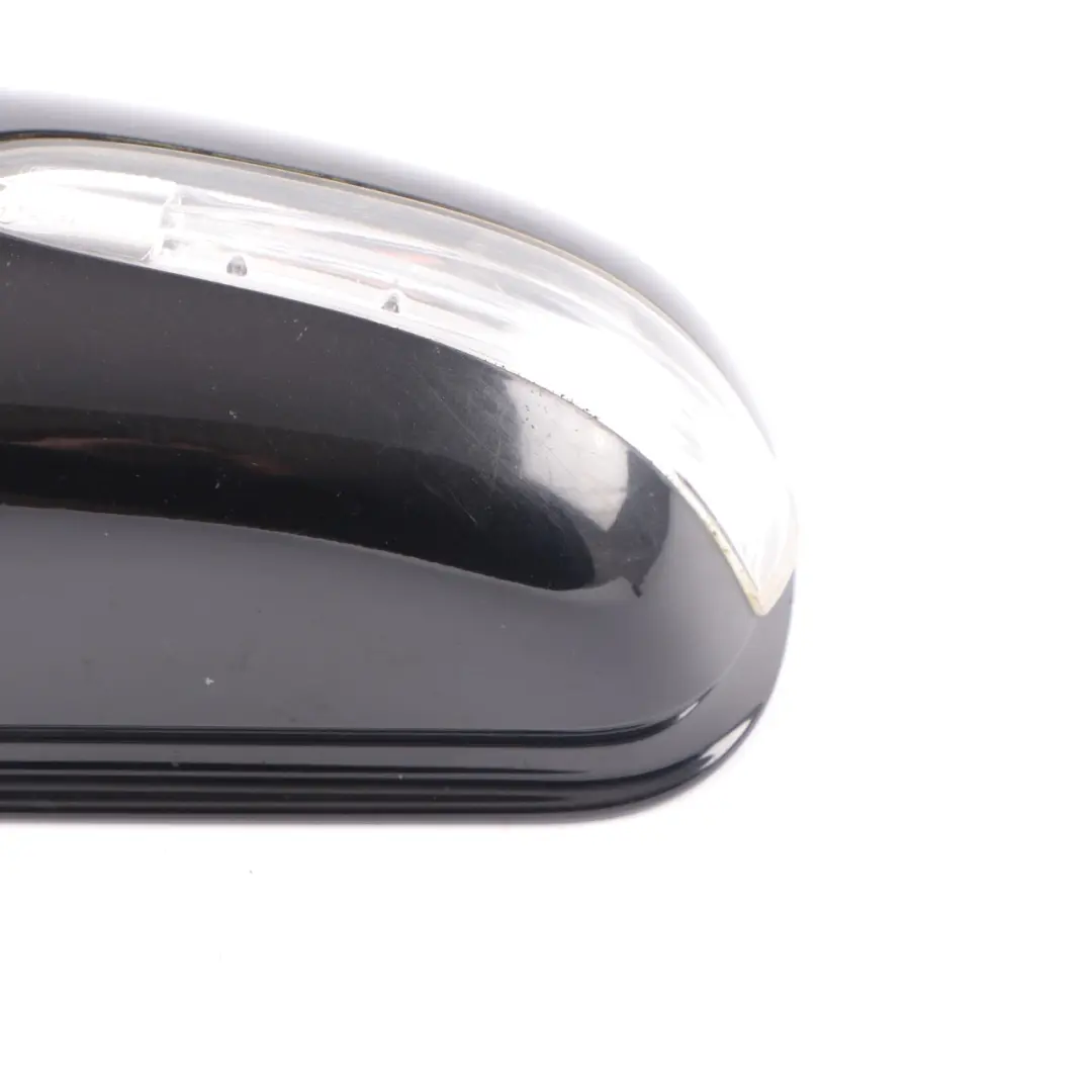 Wing Mirror Cover Housing Right O/S Obsidian Black Metallic - 197 to Mercedes W203 with Part number A2038110460 Mercedes W203 Wing Mirror Cover Housing Right O/S Obsidian Black Metallic - 197 - SKU A2038110460-OB1 - Part number A2038110460