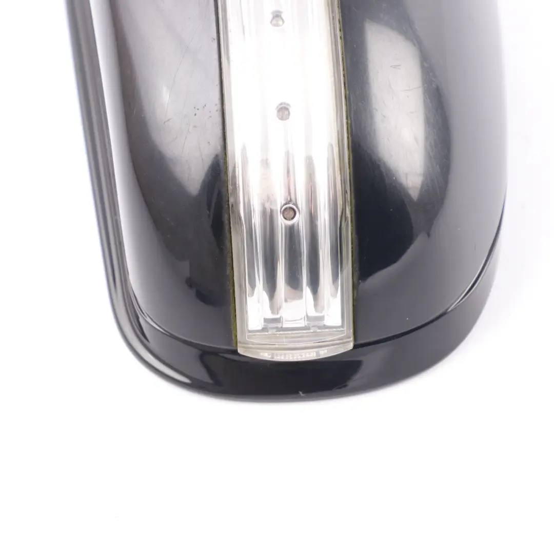 Mercedes W203 Wing Mirror Cover Housing Right O/S Obsidian Black Metallic - 197 - SKU A2038110460-OB1 - Part number A2038110460