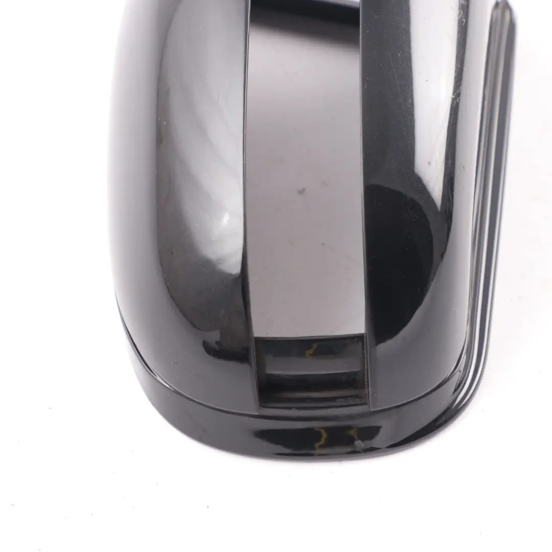 Wing Mirror Cover Housing Right O/S Obsidian Black Metallic - 197 to Mercedes W203 with Part number A2038110460 Mercedes W203 Wing Mirror Cover Housing Right O/S Obsidian Black Metallic - 197 - SKU A2038110460-OB - Part number A2038110460