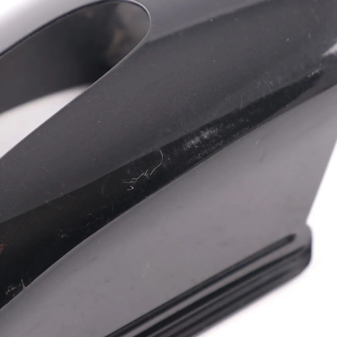 Mercedes W203 Wing Espejo Cubierta Carcasa Derecha Negro Obsidiana - 197 - SKU A2038110460-OB - Número de pieza A2038110460
