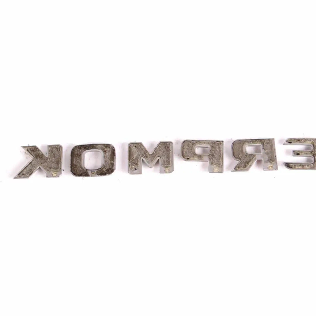  Trunk Tailgate Lettering Mercedes W203 W204 Adhered Emblem Lettering Kompressor - SKU A2038173015 - Part number A2038173015