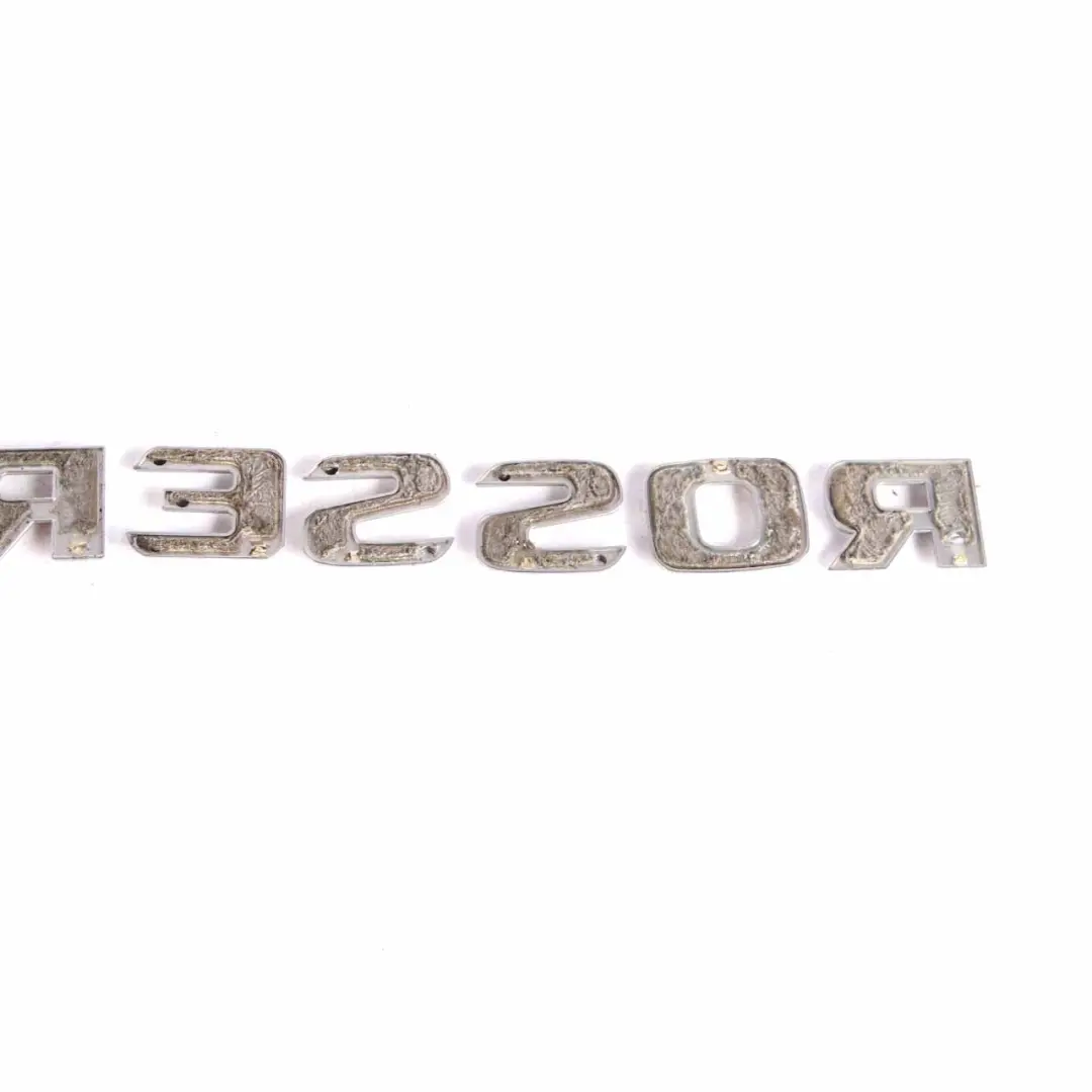  Trunk Tailgate Lettering Mercedes W203 W204 Adhered Emblem Lettering Kompressor - SKU A2038173015 - Part number A2038173015