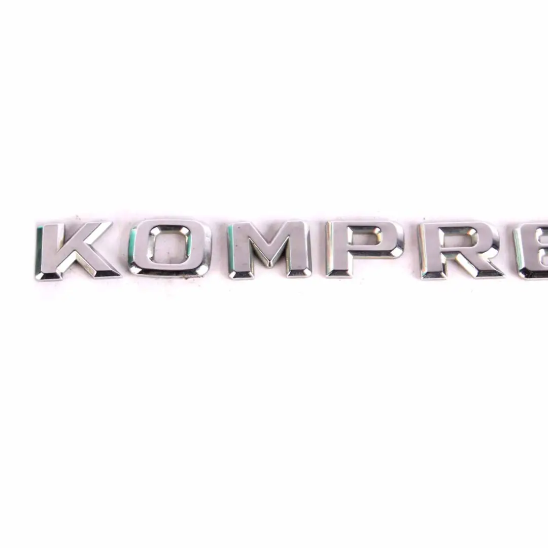  Trunk Tailgate Lettering Mercedes W203 W204 Adhered Emblem Lettering Kompressor - SKU A2038173015 - Part number A2038173015