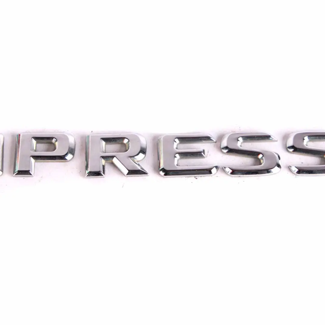  Trunk Tailgate Lettering Mercedes W203 W204 Adhered Emblem Lettering Kompressor - SKU A2038173015 - Part number A2038173015