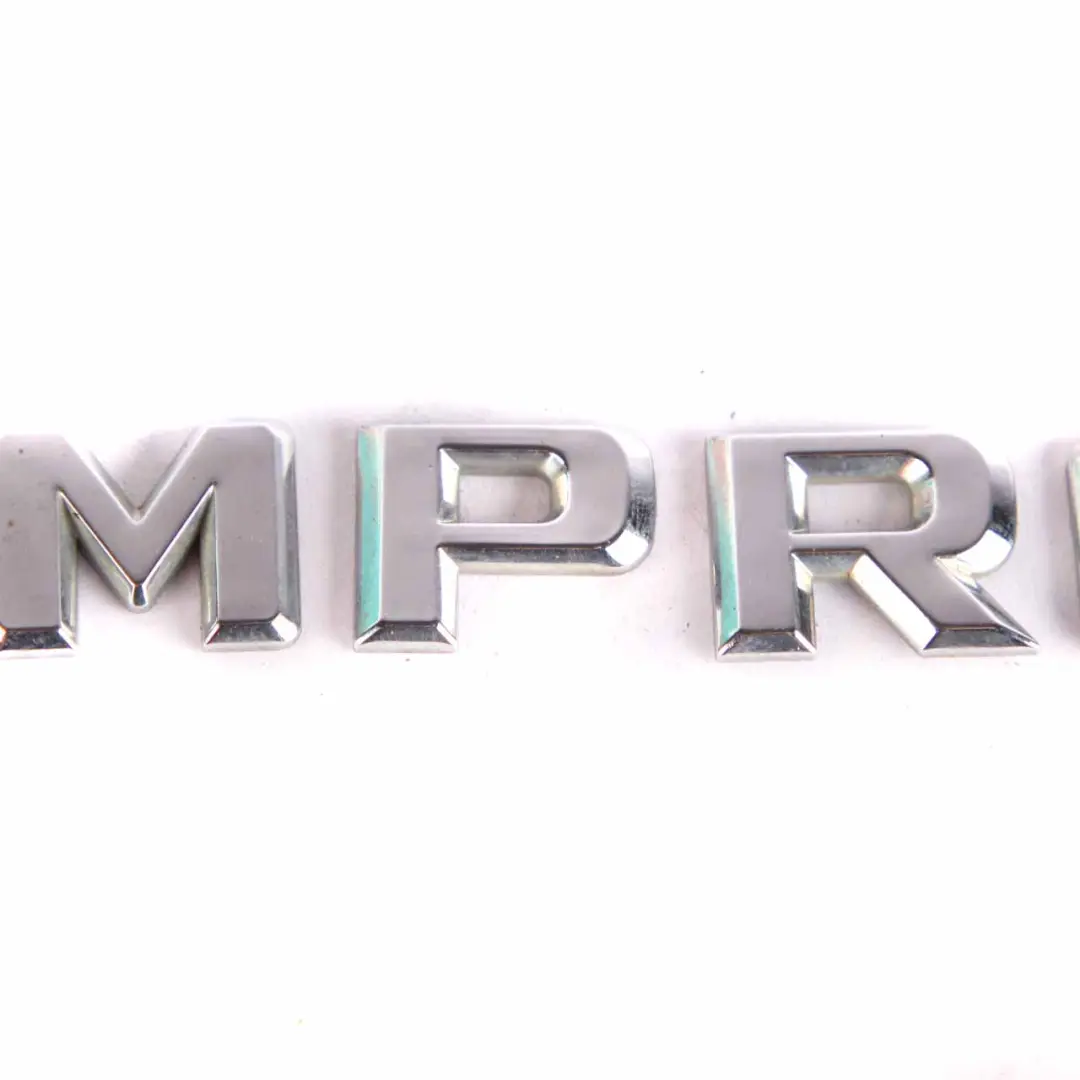  Trunk Tailgate Lettering Mercedes W203 W204 Adhered Emblem Lettering Kompressor - SKU A2038173015 - Part number A2038173015