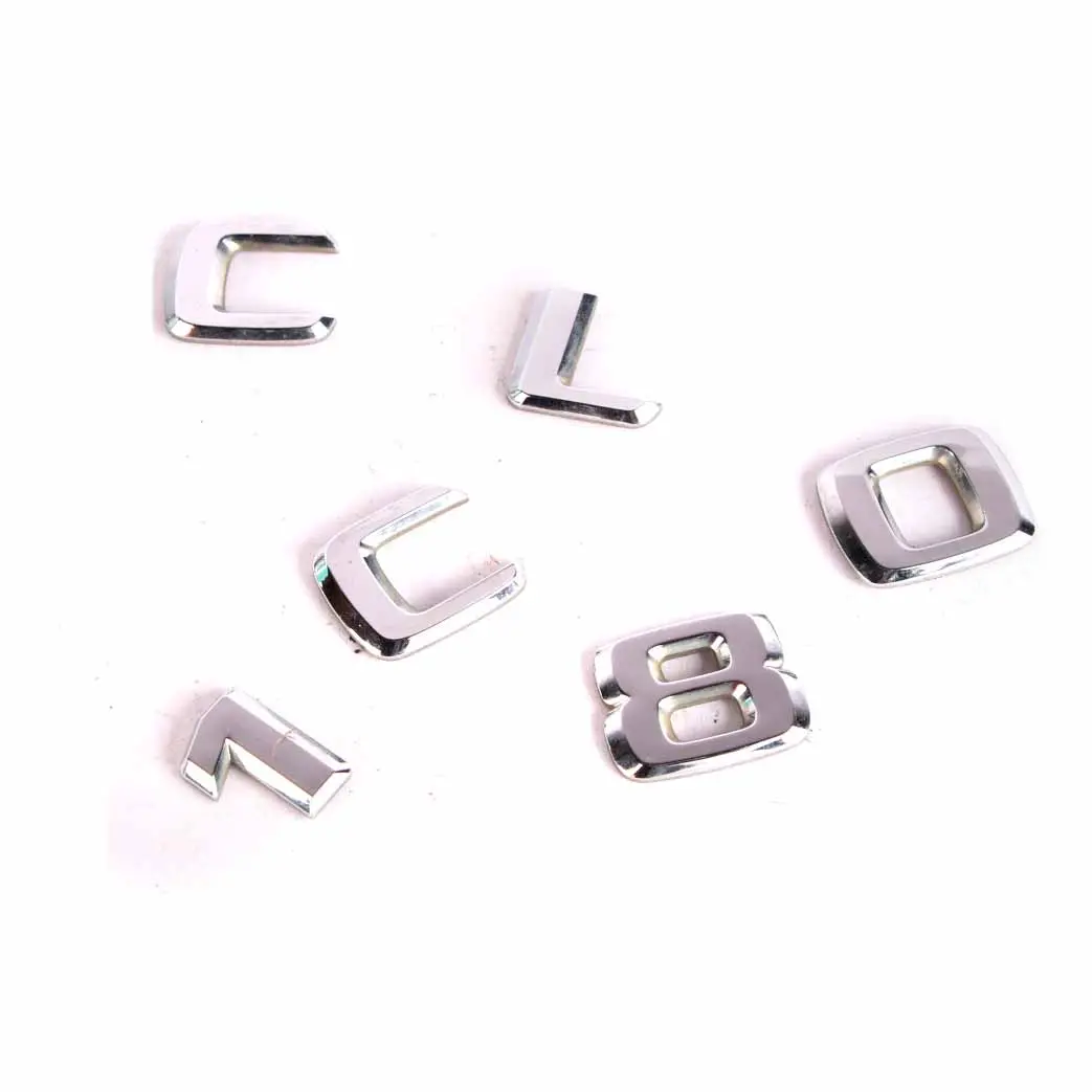 Mercedes CLC C203 W204 Emblema Adhesivo Trasero Para Portón Trasero CLC 180 - SKU A2038173815-1 - Número de pieza A2038173815