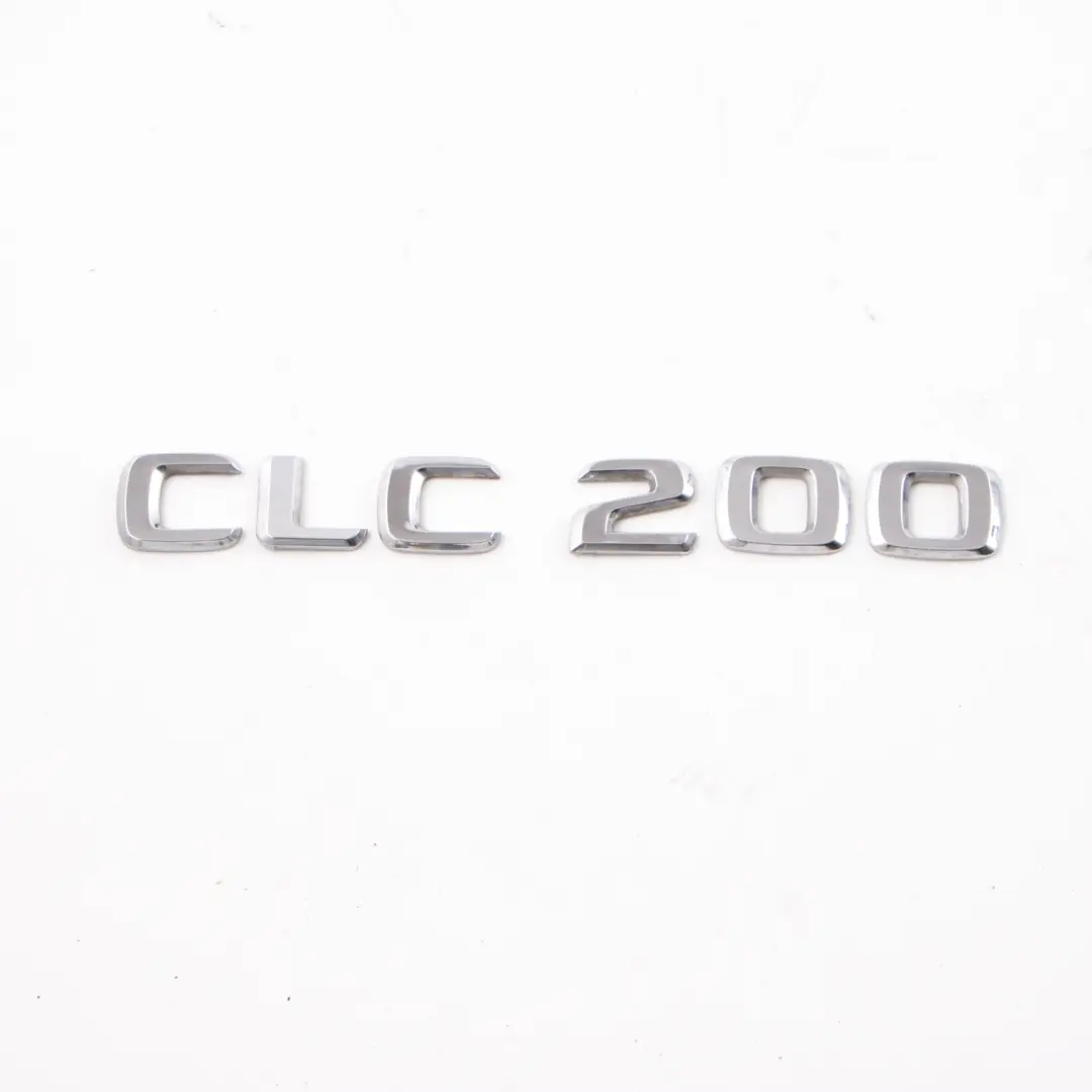 Kofferraum Heckklapenbeschriftung aufgeklebtes Emblem CLC 200 für Mercedes CLC CL203 mit Teilenummer A2038173915 Mercedes CLC CL203 Kofferraum Heckklapenbeschriftung aufgeklebtes Emblem CLC 200 - SKU A2038173915 - Teilenummer A2038173915