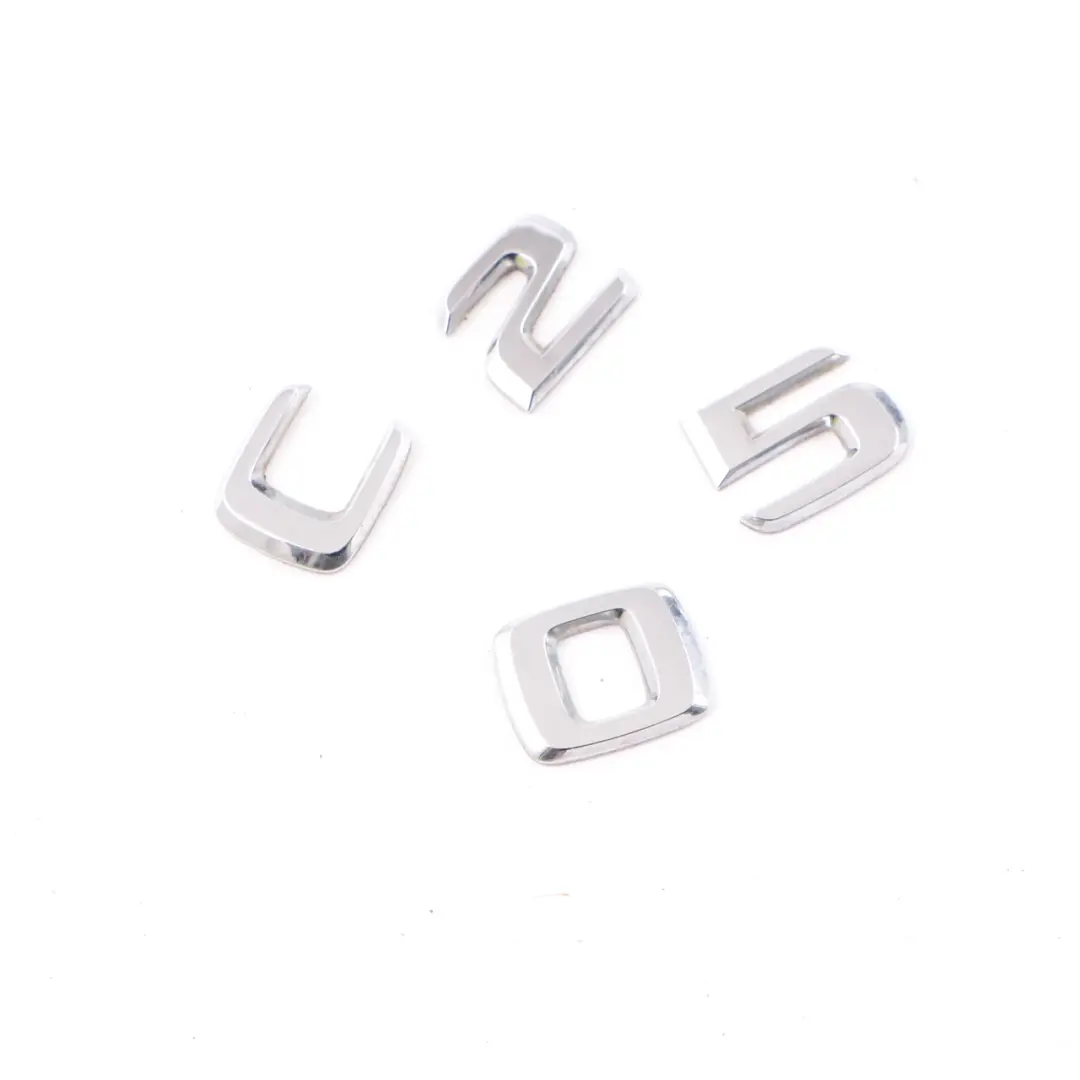 Mercedes W203 W204 Emblema bagagliaio C250 Badge posteriore - SKU A2038174315 - Numero di parte A2038174315