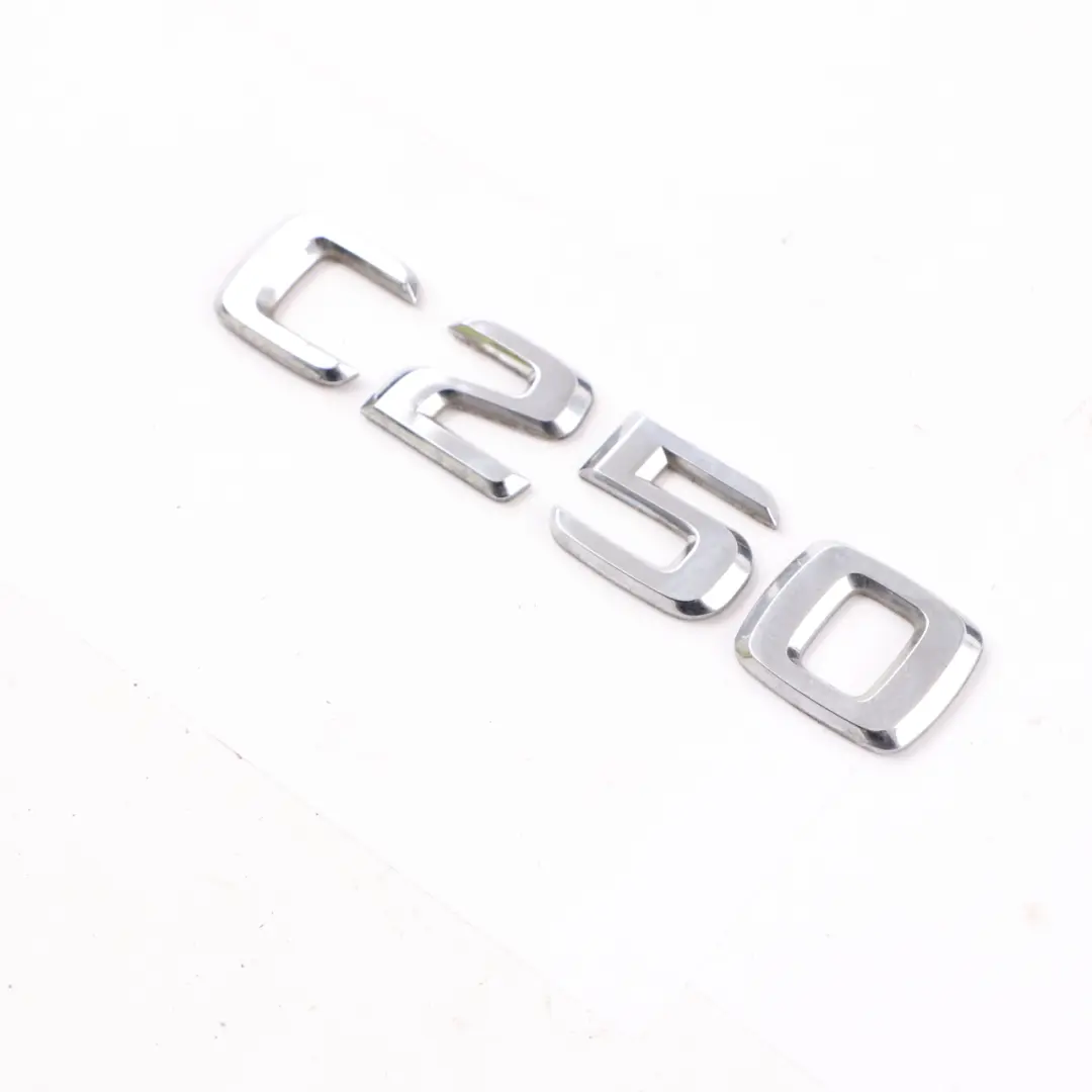 Trunk Emblem C250 Rear Adhered Boot Badge to Mercedes W203 W204 with Part number A2038174315 Mercedes W203 W204 Trunk Emblem C250 Rear Adhered Boot Badge - SKU A2038174315 - Part number A2038174315