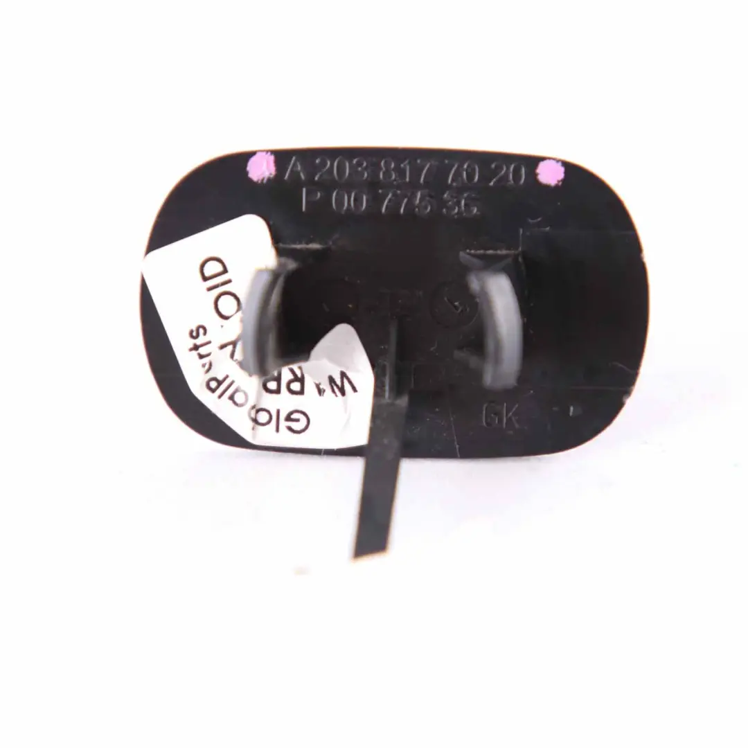 Piastra Nera Porta Scheda Posteriore Sinistra per Mercedes W203 W211 con numero di parte A2038177020 Mercedes W203 W211 Piastra Nera Porta Scheda Posteriore Sinistra - SKU A2038177020 - Numero di parte A2038177020