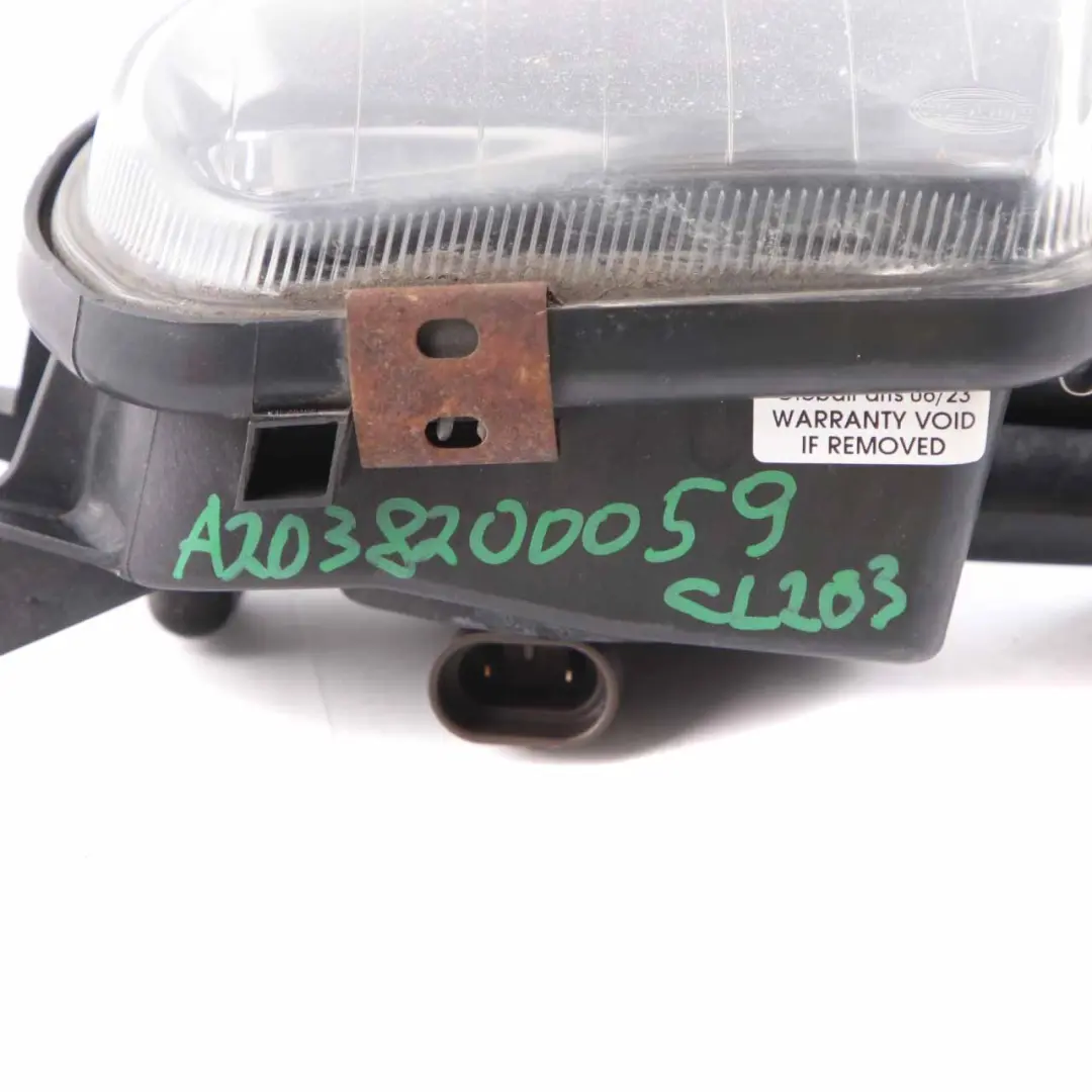 Fog Lamp Mercedes CLC CL203 SLK R171 Front Bumper Light Right O/S to with Part number A2038200059 Fog Lamp Mercedes CLC CL203 SLK R171 Front Bumper Light Right O/S - SKU A2038200059 - Part number A2038200059