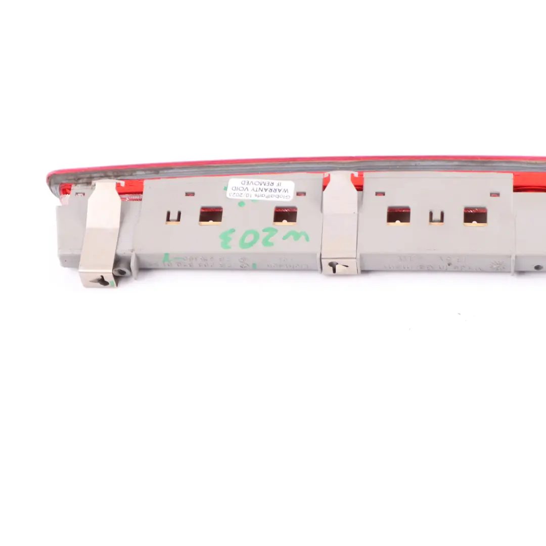 Additional Third Brake Light Stop Lamp to Mercedes W203 Rear with Part number A2038200156 Mercedes W203 Rear Additional Third Brake Light Stop Lamp - SKU A2038200156-1 - Part number A2038200156