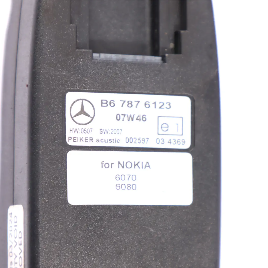 Mercedes W639 W210 W168 Support de téléphone pour Nokia 6070 6080 - SKU A2038200451 - Numéro de pièce A2038200451