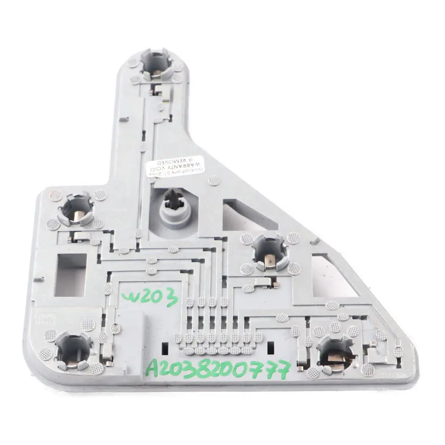Luz Trasera Trasera Bombilla Titular Izquierda para Mercedes W203 con número de pieza A2038200777 Mercedes W203 Luz Trasera Trasera Bombilla Titular Izquierda - SKU A2038200777 - Número de pieza A2038200777