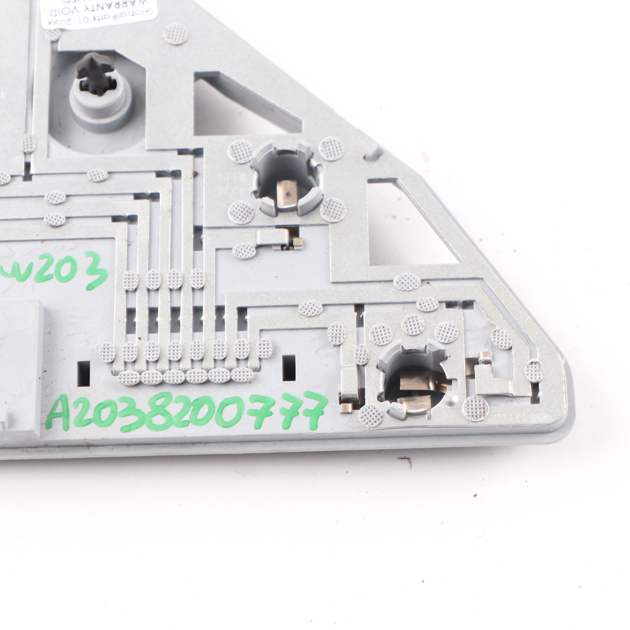 Genuine Mercedes-Benz Left Rear Tail Light Bulb Carrier For 2001-2004 Models - OE 2038200177 (Lifetime Warranty)