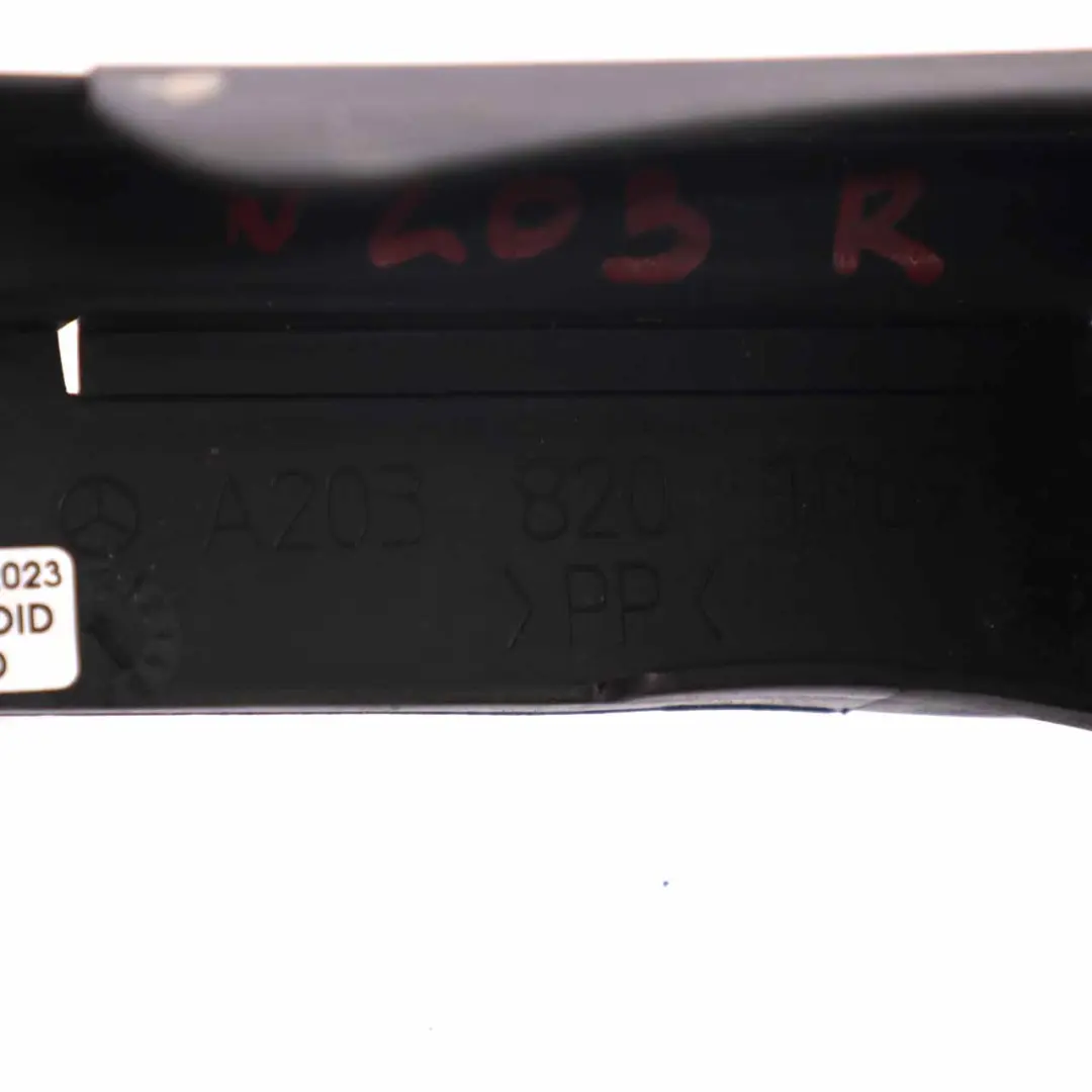  Cable Duct Mercedes W203 W209 Right O/S Channel Guide Trim Bracket - SKU A2038201069 - Part number A2038201069
