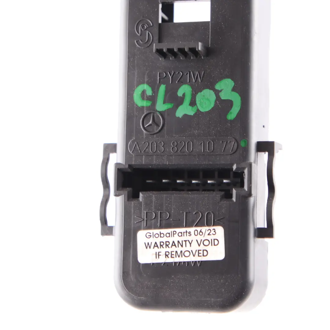 Portalámparas Lámpara Trasera Izquierda Derecha para Mercedes CL203 con número de pieza A2038201077 Mercedes CL203 Portalámparas Lámpara Trasera Izquierda Derecha - SKU A2038201077 - Número de pieza A2038201077