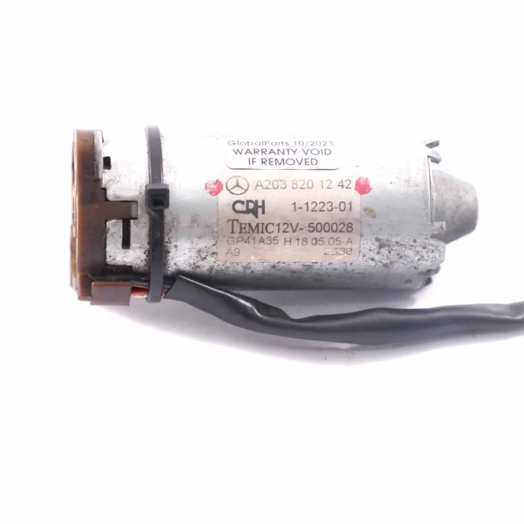 Actuator Front Left Right N/O/S Adjustment to Mercedes W203 Seat Motor with Part number A2038201242 Mercedes W203 Seat Motor Actuator Front Left Right N/O/S Adjustment - SKU A2038201242 - Part number A2038201242