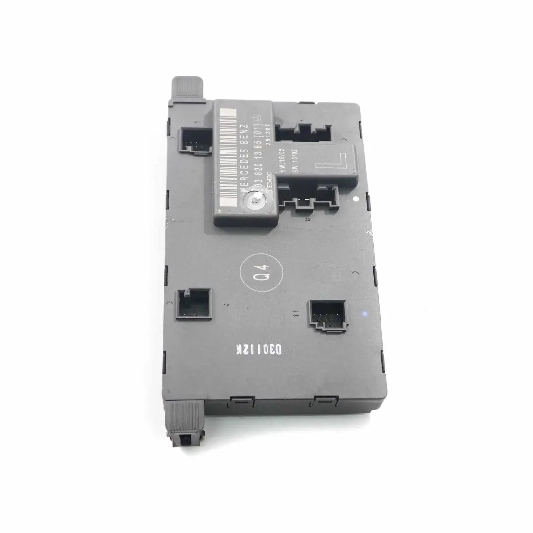 Módulo puerta Mercedes CL203 W203 Unidad control delantera izquierda - SKU A2038201385 - Número de pieza A2038201385