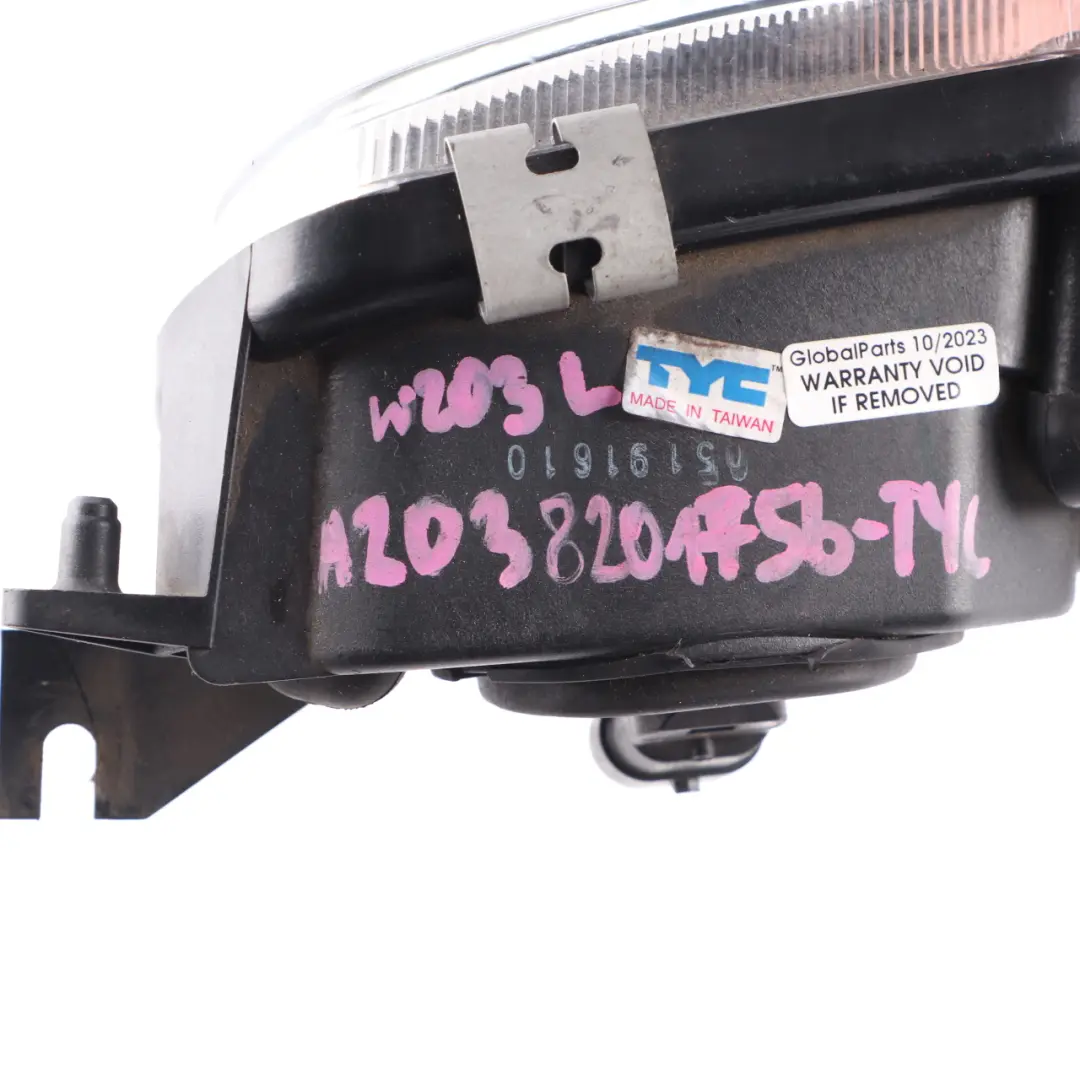 Nebelscheinwerfer Mercedes W203 C209 vorne links Stoßstange Licht A2038201156 für mit Teilenummer A2038201756 Nebelscheinwerfer Mercedes W203 C209 vorne links Stoßstange Licht A2038201156 - SKU A2038201756-TYC - Teilenummer A2038201756