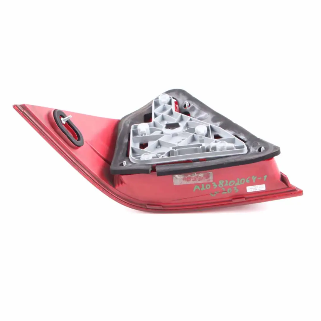 Mercedes W203 Saloon Rear Light Right O/S Tail Lamp Side Panel - SKU A2038202064-1 - Part number A2038202064