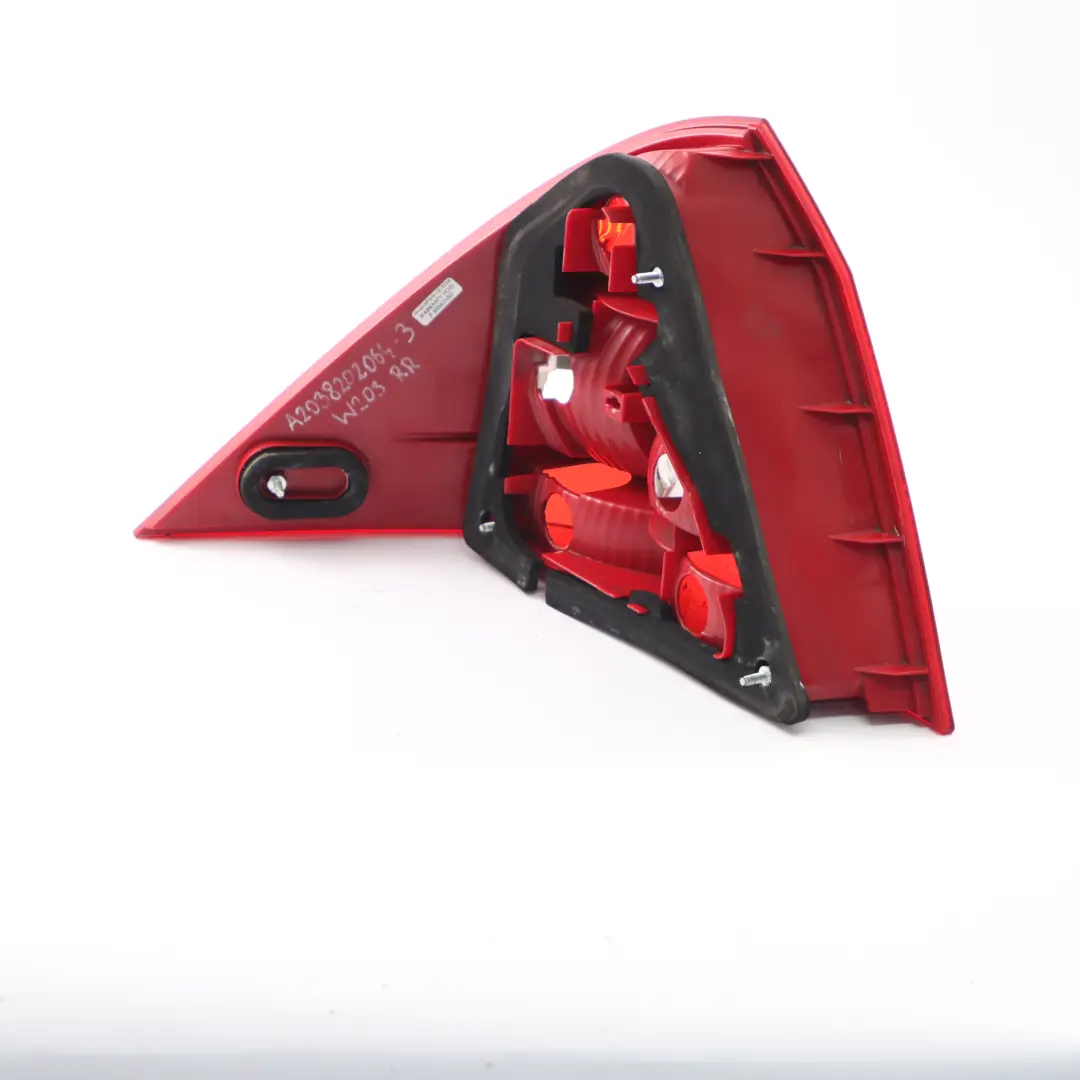 Light Right O/S Tail Lamp Side Panel to Mercedes W203 Saloon Rear with Part number A2038202064 Mercedes W203 Saloon Rear Light Right O/S Tail Lamp Side Panel - SKU A2038202064-3 - Part number A2038202064