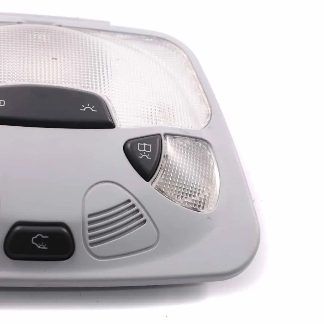 Interior Roof Reading Light Lamp Control Grey to Mercedes W203 CL203 with Part number A2038202301 Mercedes W203 CL203 Interior Roof Reading Light Lamp Control Grey - SKU A2038202301 - Part number A2038202301