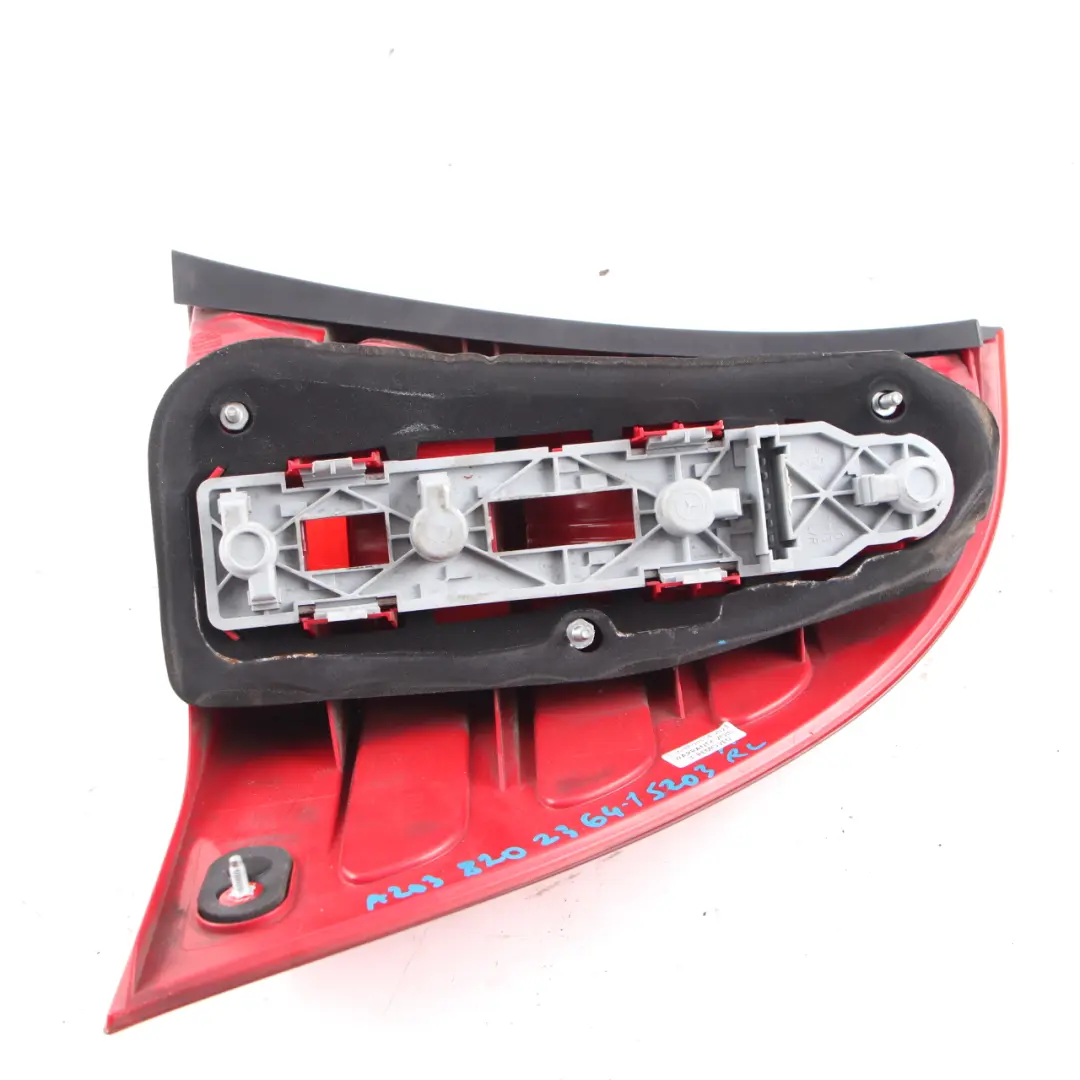 Left N/S Tail Light Lamp Side Panel to Mercedes S203 W203 Estate Rear with Part number A2038202364 Mercedes S203 W203 Estate Rear Left N/S Tail Light Lamp Side Panel - SKU A2038202364-1 - Part number A2038202364